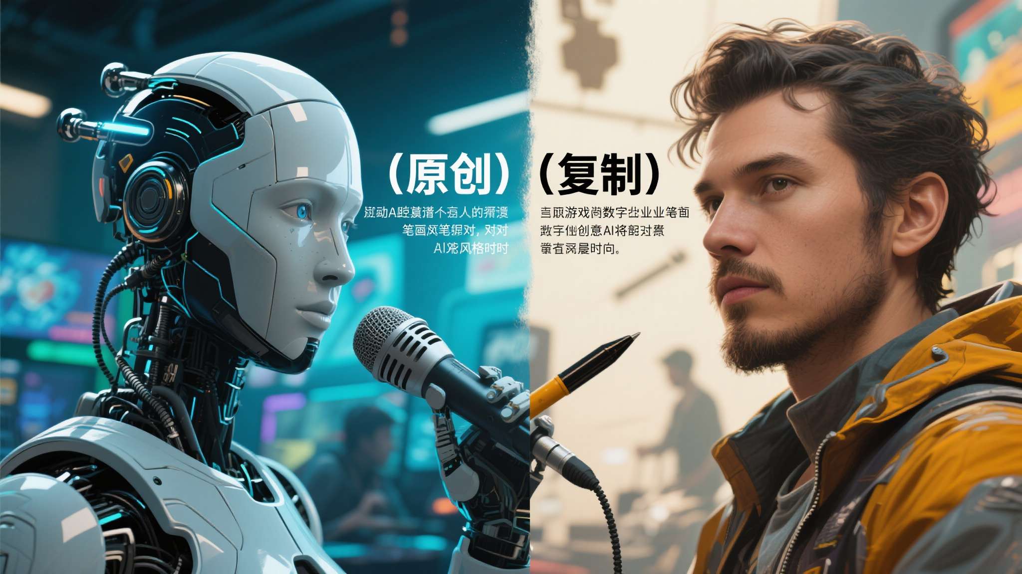 当AI可以模仿任何人的声音、笔触甚至创作风格时，"原创"与"复制"之间的界定将愈