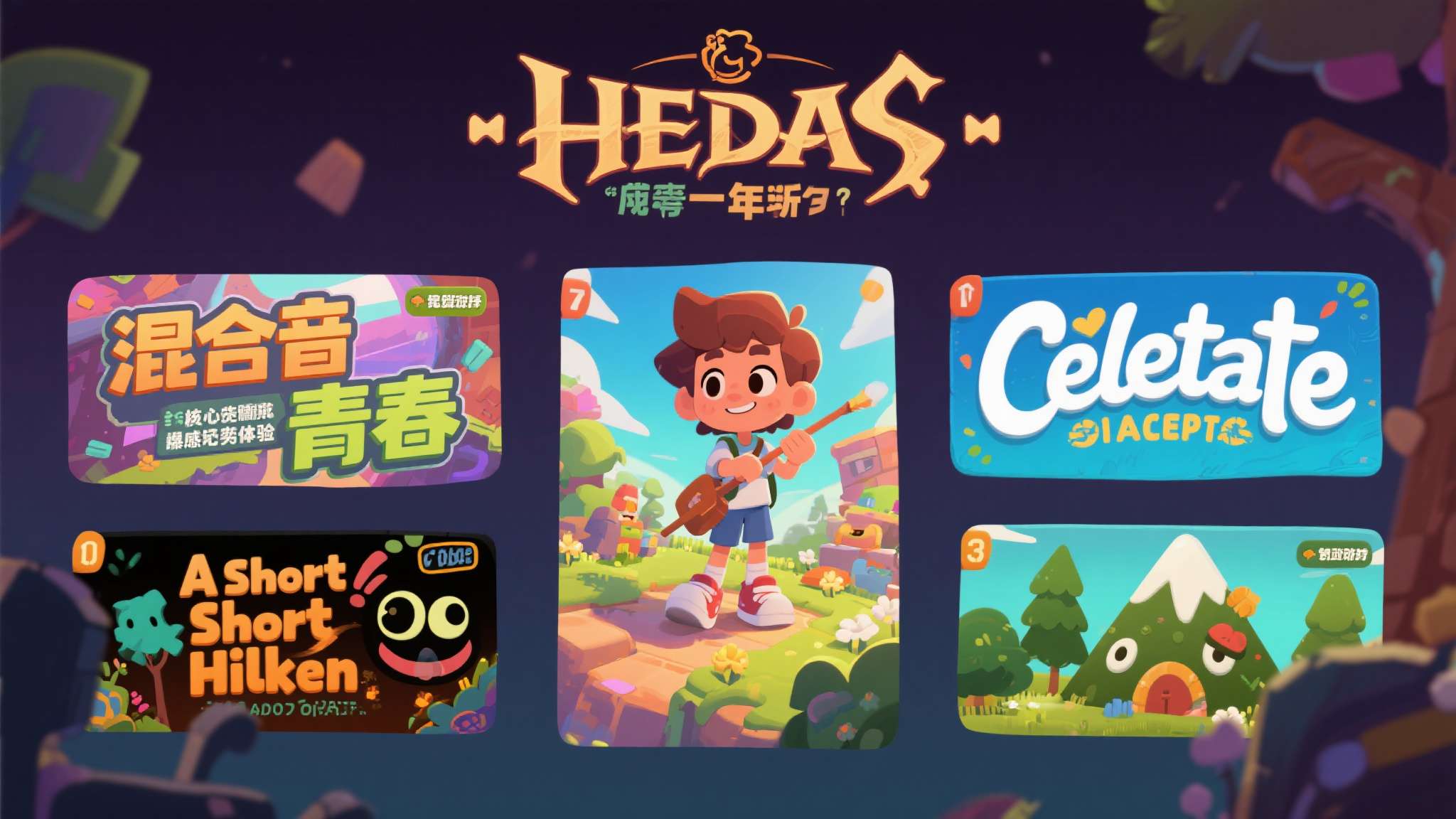 《混音青春》的成功并非孤例。近年来，*《Hades》《Celeste》《A Sh